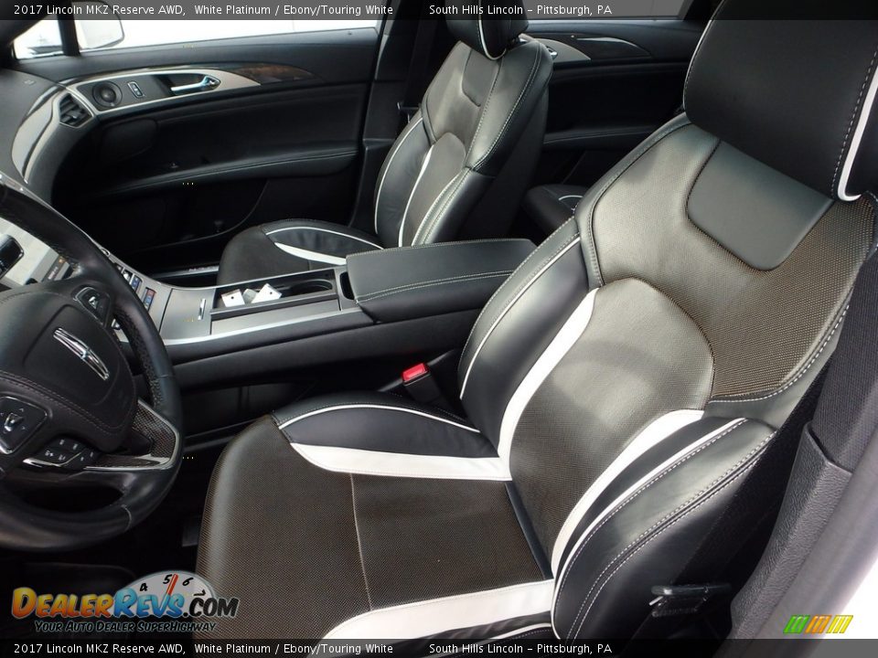 Front Seat of 2017 Lincoln MKZ Reserve AWD Photo #16