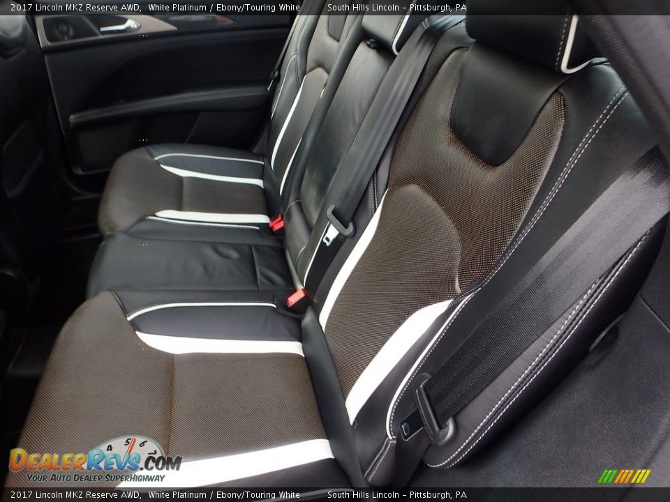 Rear Seat of 2017 Lincoln MKZ Reserve AWD Photo #17