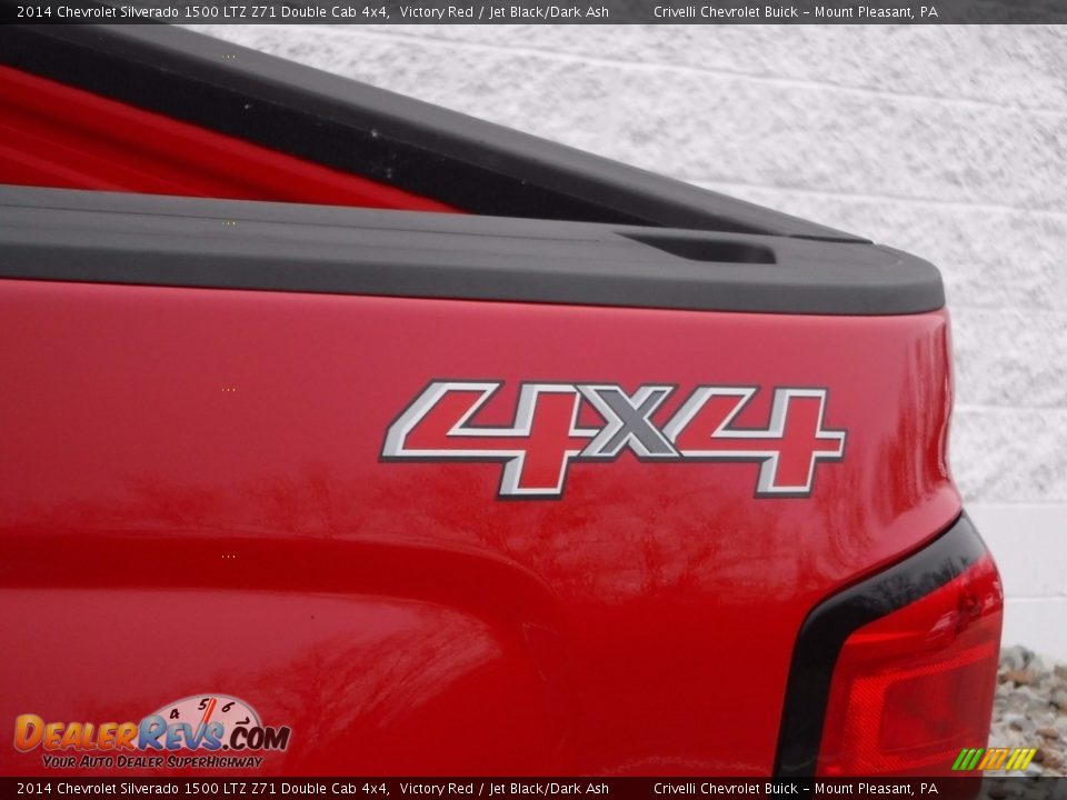 2014 Chevrolet Silverado 1500 LTZ Z71 Double Cab 4x4 Victory Red / Jet Black/Dark Ash Photo #5