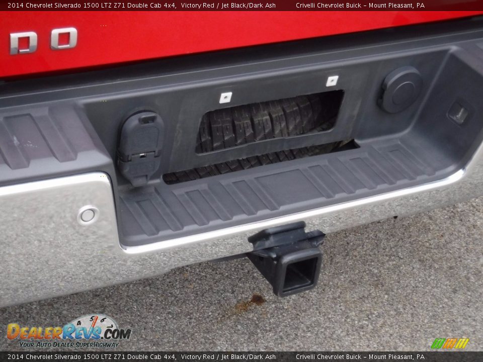 2014 Chevrolet Silverado 1500 LTZ Z71 Double Cab 4x4 Victory Red / Jet Black/Dark Ash Photo #11