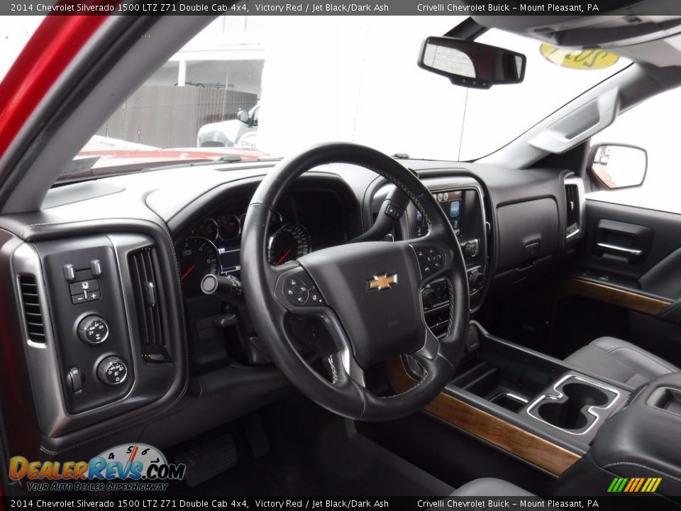 2014 Chevrolet Silverado 1500 LTZ Z71 Double Cab 4x4 Victory Red / Jet Black/Dark Ash Photo #22