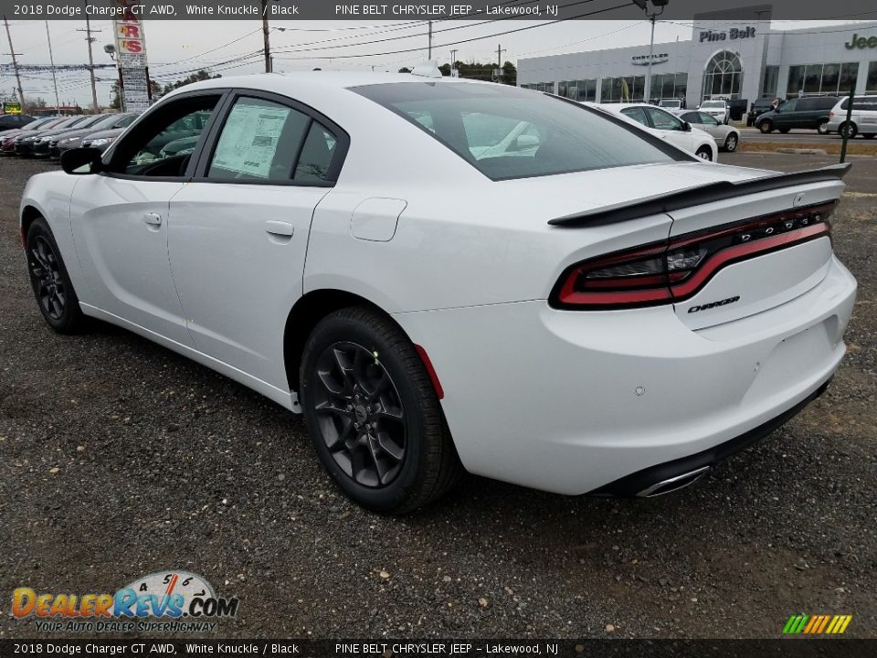 2018 Dodge Charger GT AWD White Knuckle / Black Photo #4