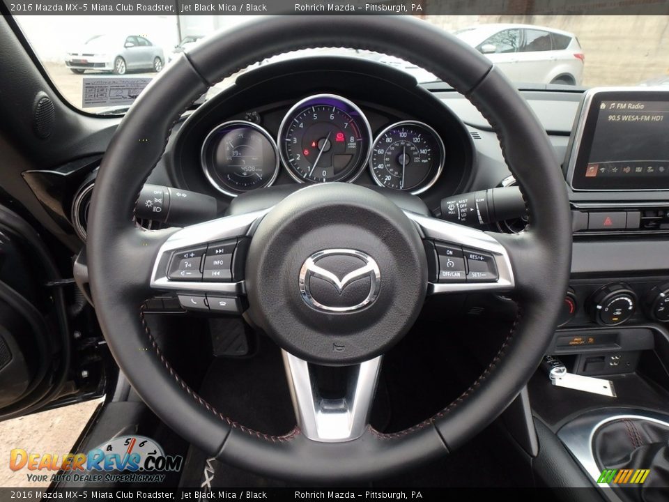 2016 Mazda MX-5 Miata Club Roadster Steering Wheel Photo #20