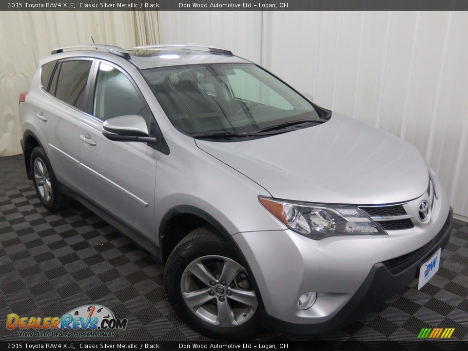 2015 Toyota RAV4 XLE Classic Silver Metallic / Black Photo #2