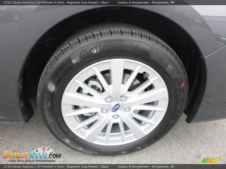 2018 Subaru Impreza 2.0i Premium 4-Door Magnetite Gray Metallic / Black Photo #10