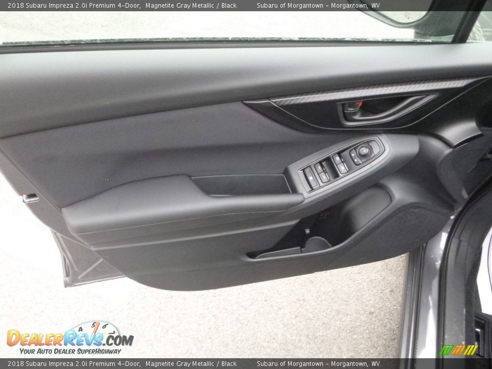 2018 Subaru Impreza 2.0i Premium 4-Door Magnetite Gray Metallic / Black Photo #15