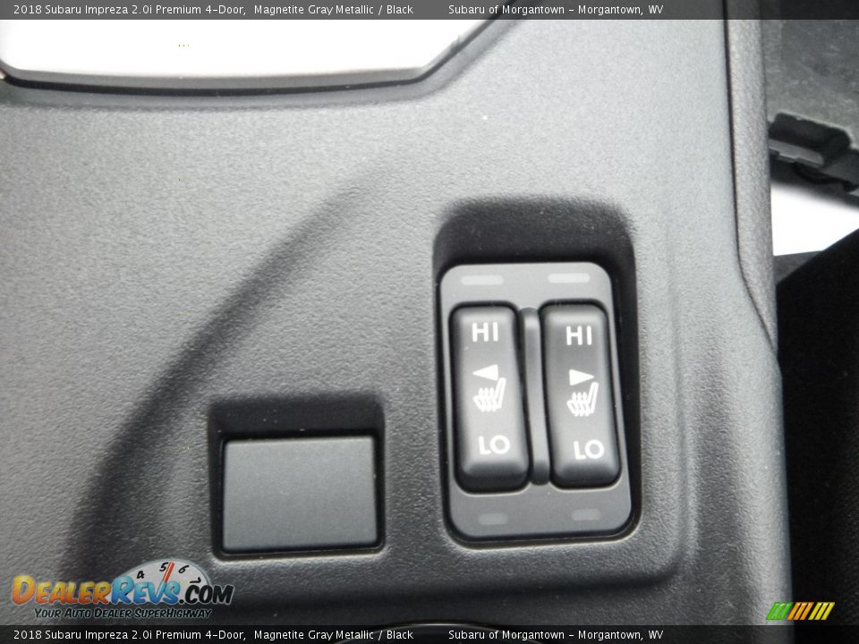 2018 Subaru Impreza 2.0i Premium 4-Door Magnetite Gray Metallic / Black Photo #18