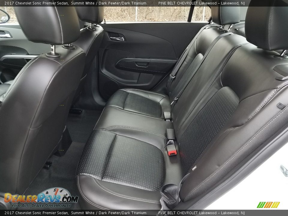 2017 Chevrolet Sonic Premier Sedan Summit White / Dark Pewter/Dark Titanium Photo #3