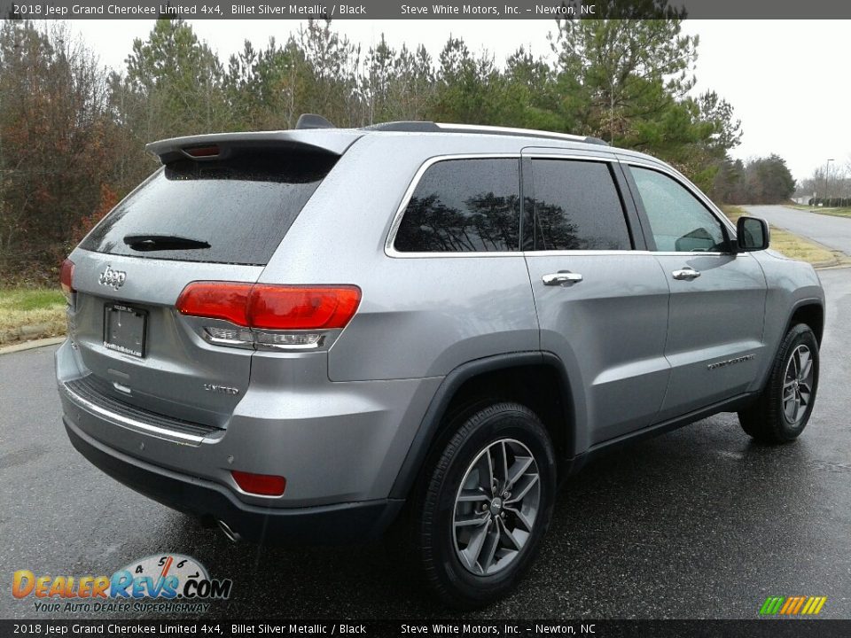 2018 Jeep Grand Cherokee Limited 4x4 Billet Silver Metallic / Black Photo #...