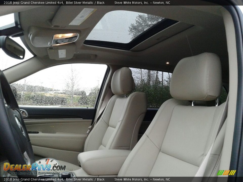 2018 Jeep Grand Cherokee Limited 4x4 Billet Silver Metallic / Black Photo #9