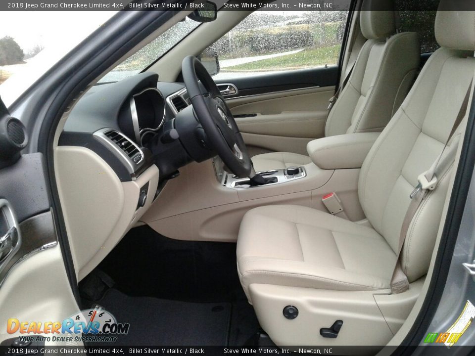 2018 Jeep Grand Cherokee Limited 4x4 Billet Silver Metallic / Black Photo #10