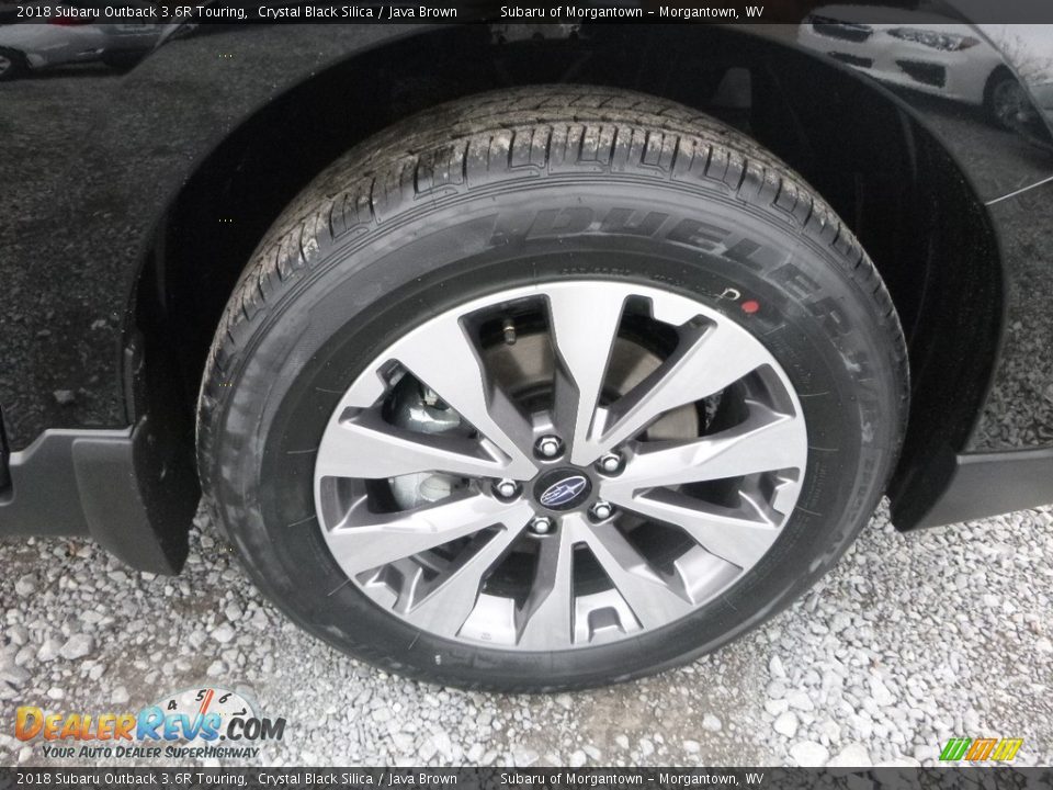 2018 Subaru Outback 3.6R Touring Crystal Black Silica / Java Brown Photo #2