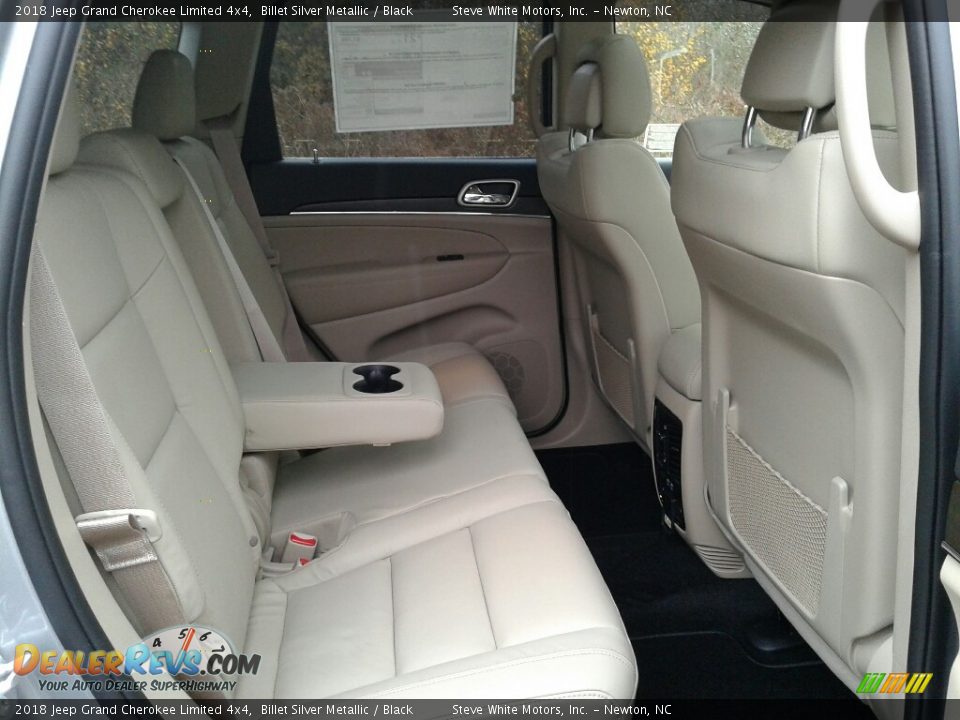 2018 Jeep Grand Cherokee Limited 4x4 Billet Silver Metallic / Black Photo #13