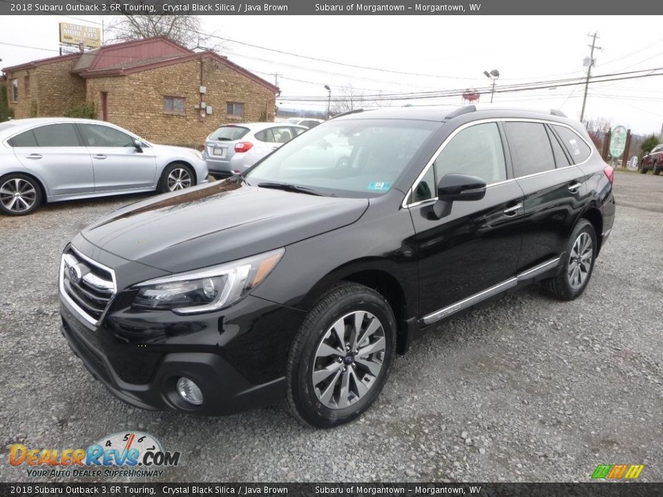 Crystal Black Silica 2018 Subaru Outback 3.6R Touring Photo #8