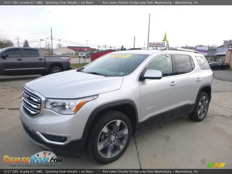 2017 GMC Acadia SLT AWD Sparkling Silver Metallic / Jet Black Photo #1