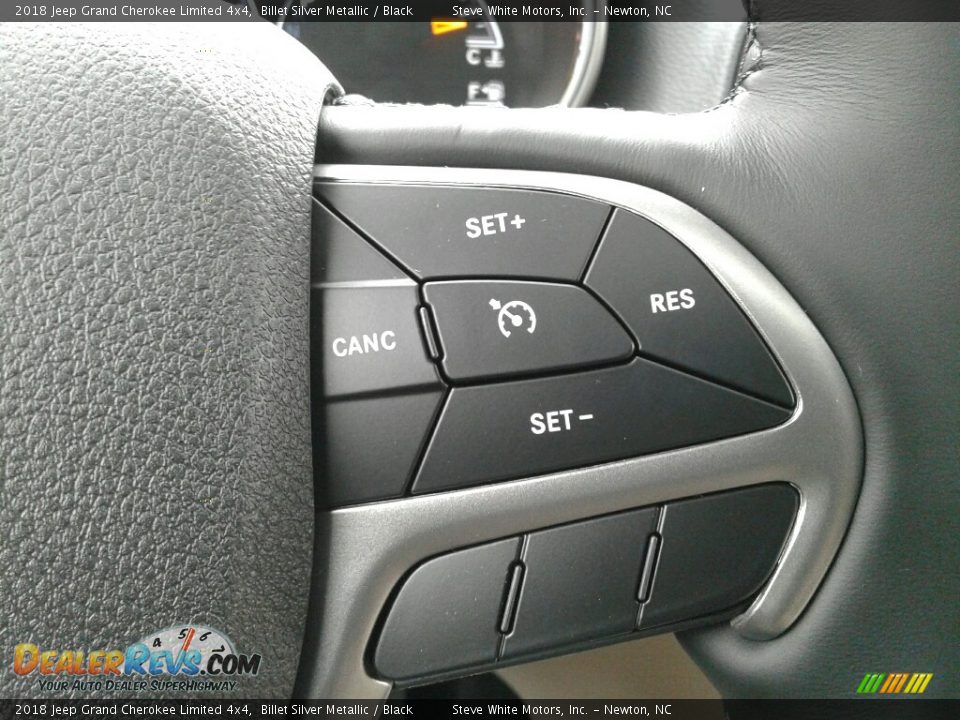 2018 Jeep Grand Cherokee Limited 4x4 Billet Silver Metallic / Black Photo #18