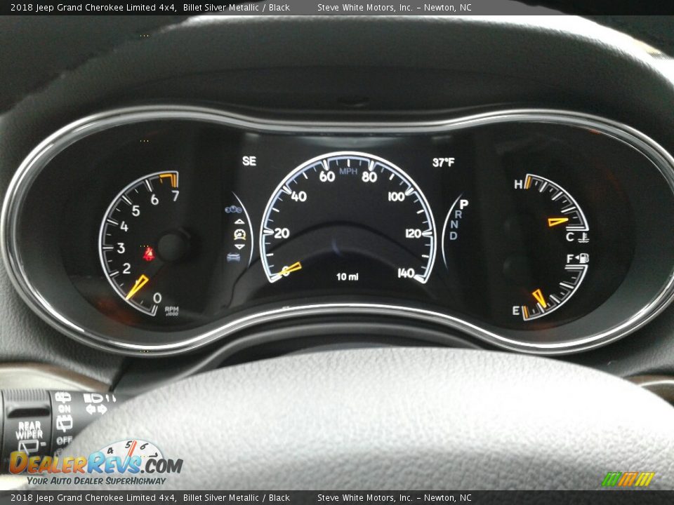 2018 Jeep Grand Cherokee Limited 4x4 Billet Silver Metallic / Black Photo #19