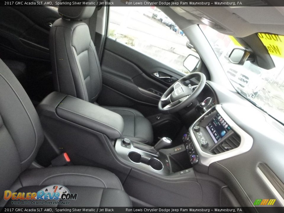 2017 GMC Acadia SLT AWD Sparkling Silver Metallic / Jet Black Photo #10