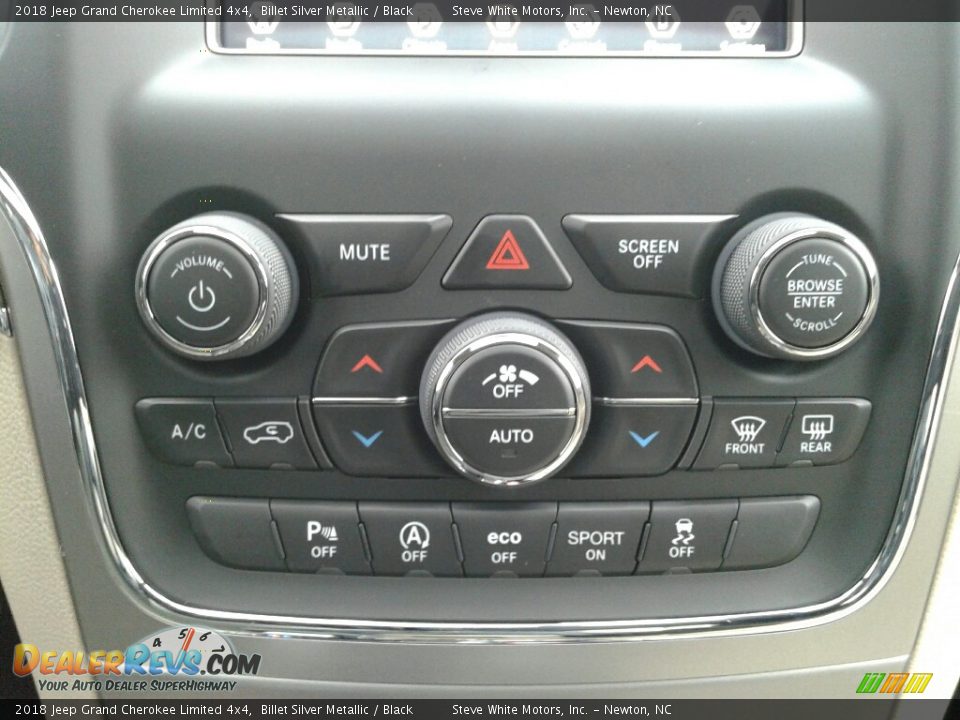 2018 Jeep Grand Cherokee Limited 4x4 Billet Silver Metallic / Black Photo #25