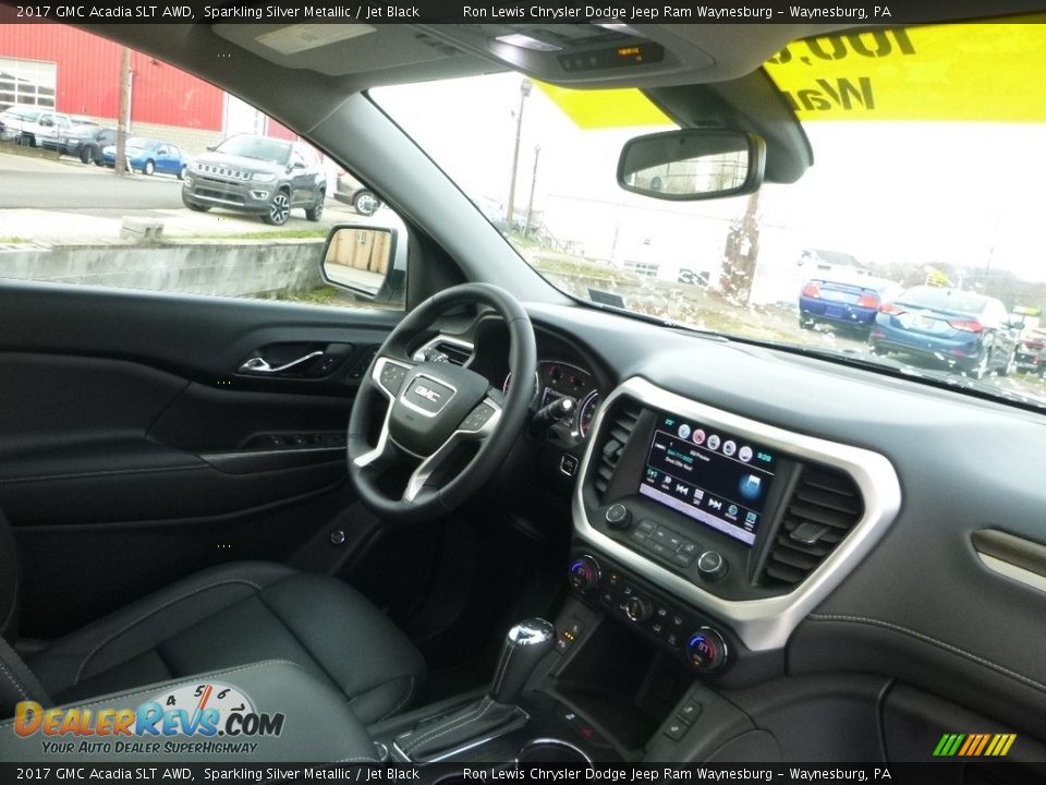 2017 GMC Acadia SLT AWD Sparkling Silver Metallic / Jet Black Photo #11