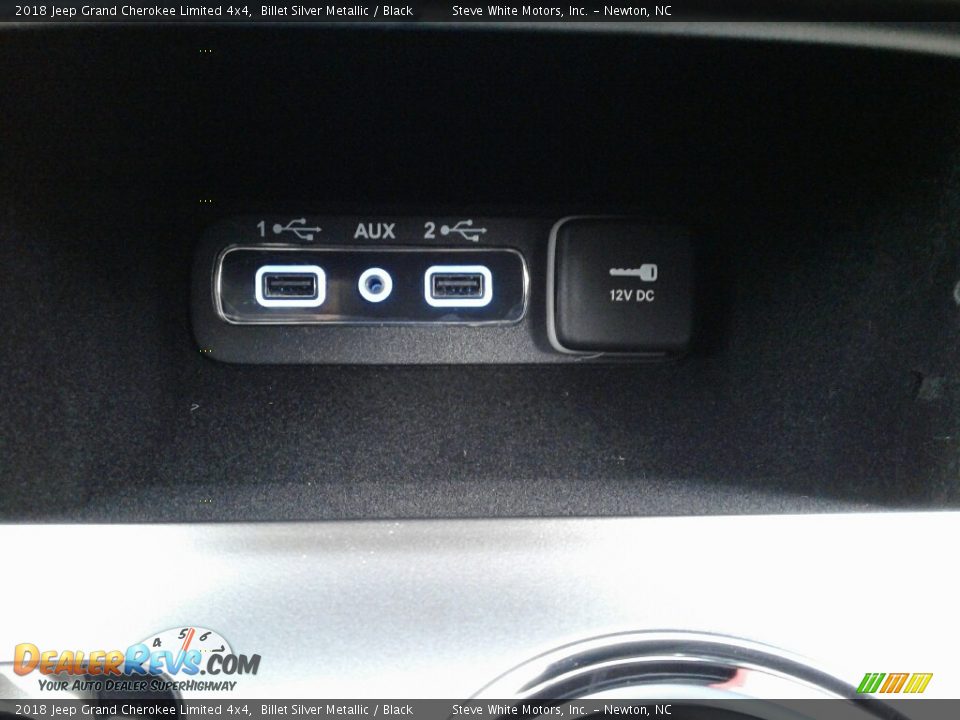 2018 Jeep Grand Cherokee Limited 4x4 Billet Silver Metallic / Black Photo #26