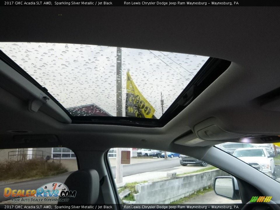2017 GMC Acadia SLT AWD Sparkling Silver Metallic / Jet Black Photo #12