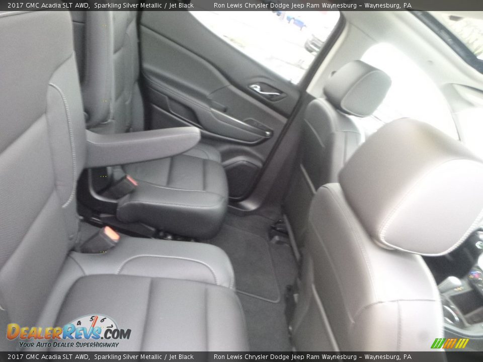 2017 GMC Acadia SLT AWD Sparkling Silver Metallic / Jet Black Photo #13