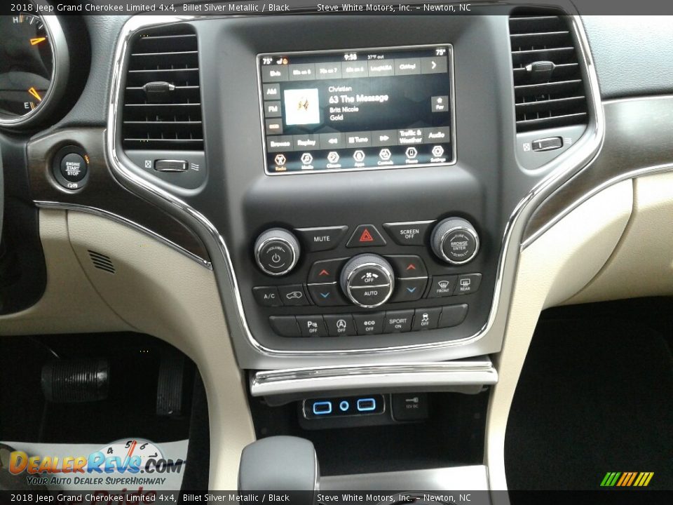 2018 Jeep Grand Cherokee Limited 4x4 Billet Silver Metallic / Black Photo #27