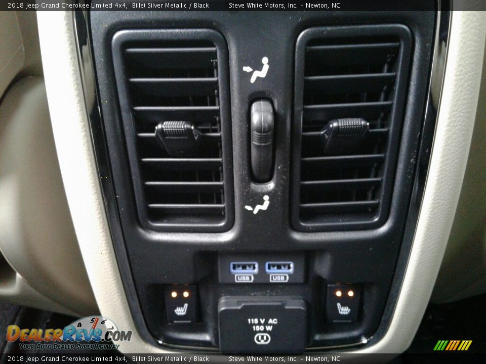 2018 Jeep Grand Cherokee Limited 4x4 Billet Silver Metallic / Black Photo #29