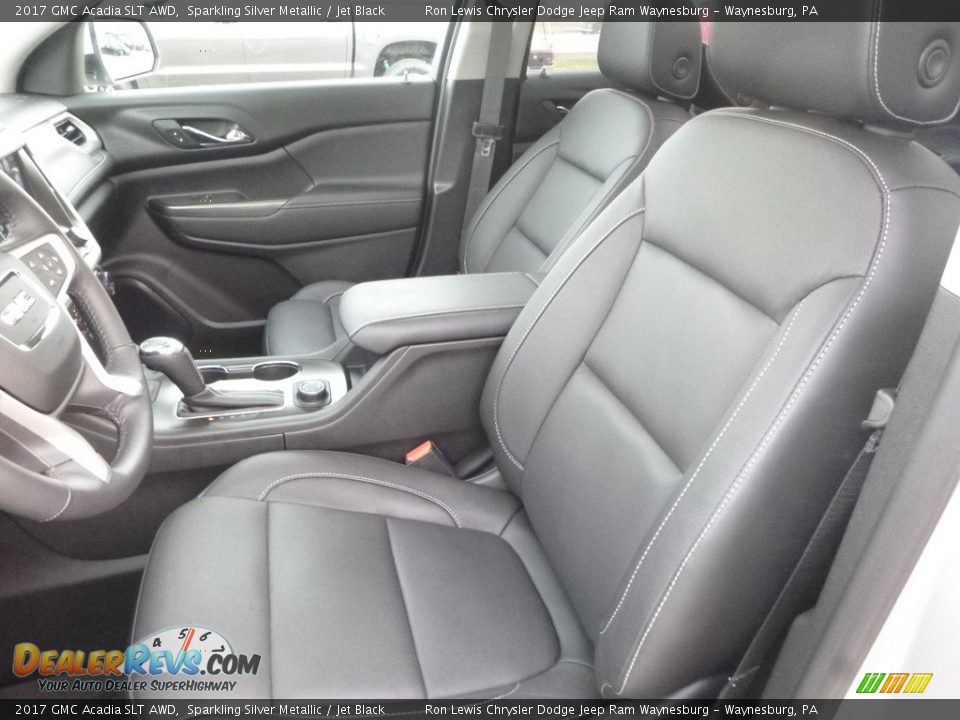 2017 GMC Acadia SLT AWD Sparkling Silver Metallic / Jet Black Photo #16