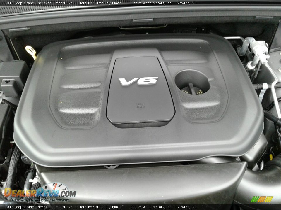 2018 Jeep Grand Cherokee Limited 4x4 Billet Silver Metallic / Black Photo #32