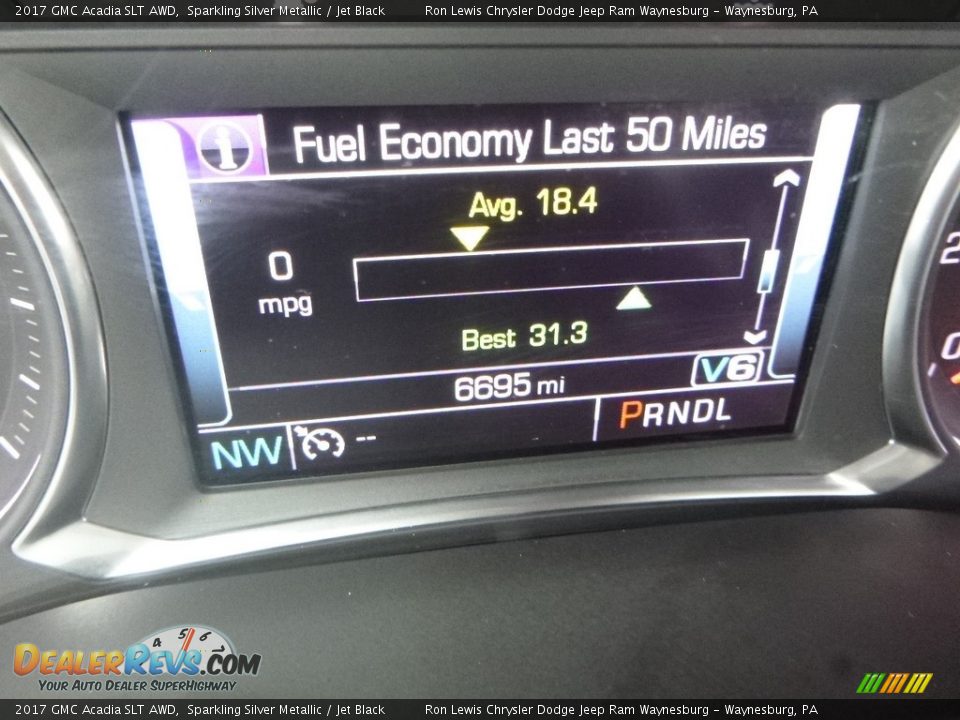2017 GMC Acadia SLT AWD Sparkling Silver Metallic / Jet Black Photo #20