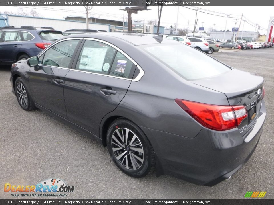 2018 Subaru Legacy 2.5i Premium Magnetite Gray Metallic / Titanium Gray Photo #6