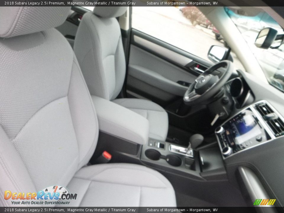 2018 Subaru Legacy 2.5i Premium Magnetite Gray Metallic / Titanium Gray Photo #10