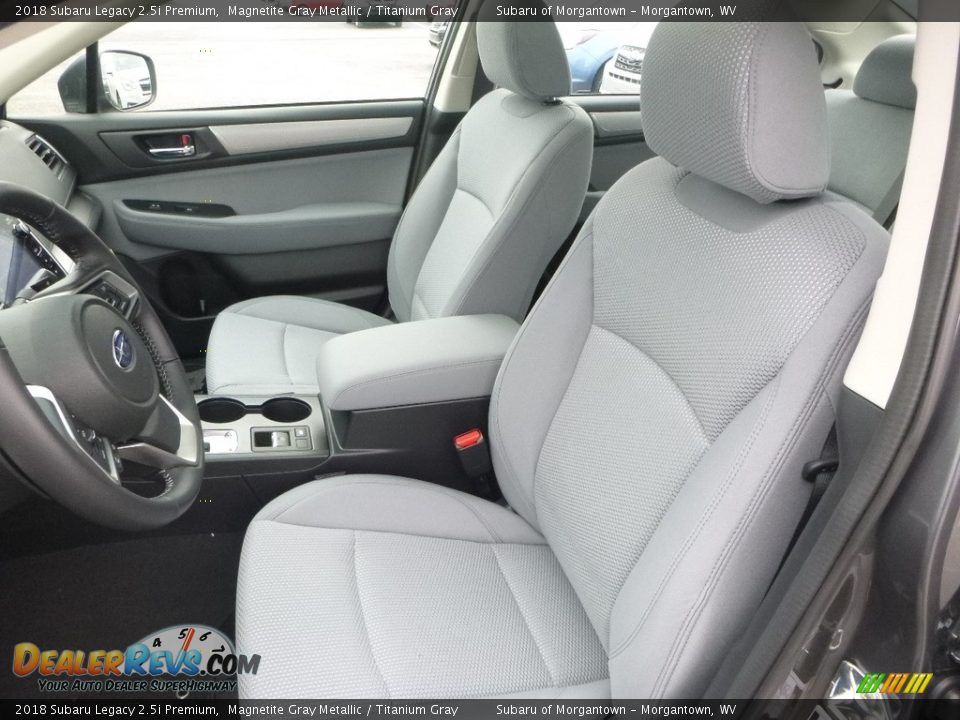 2018 Subaru Legacy 2.5i Premium Magnetite Gray Metallic / Titanium Gray Photo #14