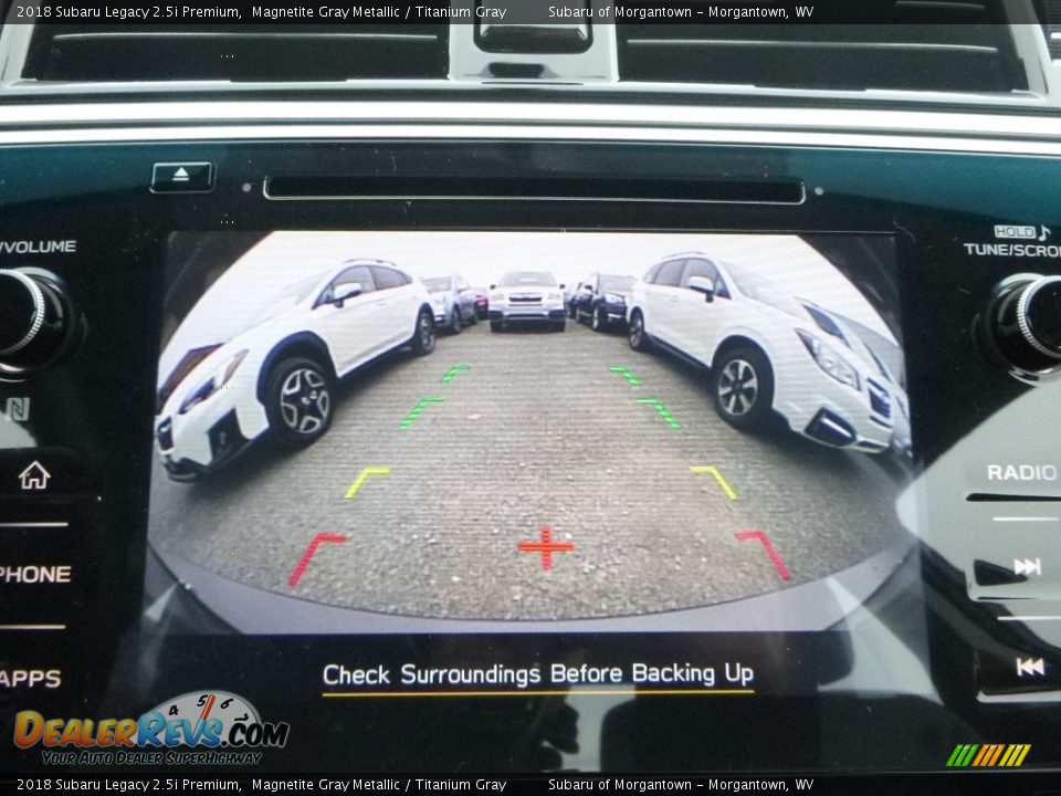 2018 Subaru Legacy 2.5i Premium Magnetite Gray Metallic / Titanium Gray Photo #18