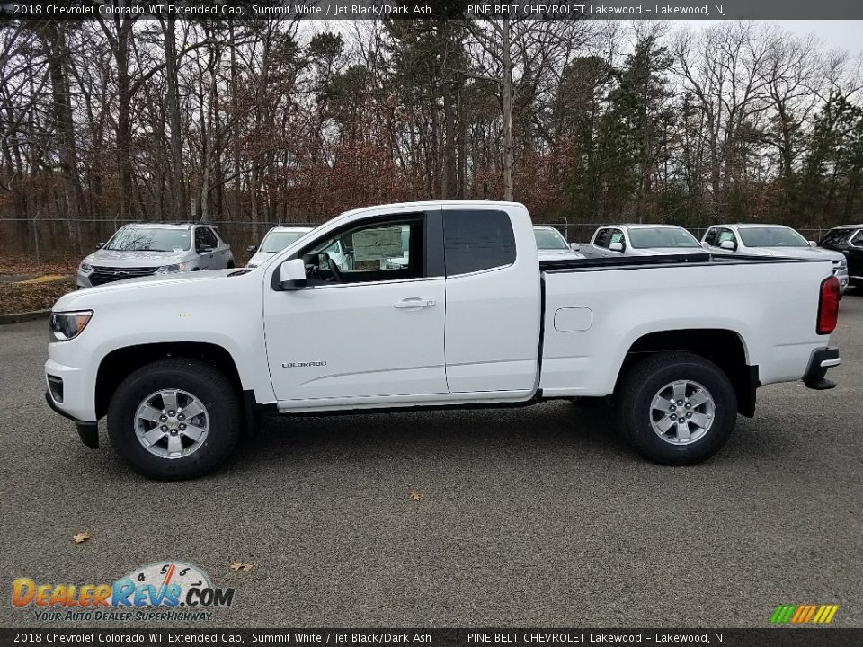 Summit White 2018 Chevrolet Colorado WT Extended Cab Photo #3