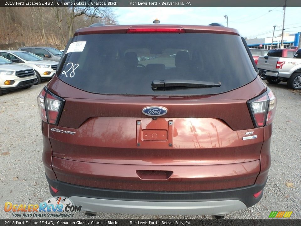 2018 Ford Escape SE 4WD Cinnamon Glaze / Charcoal Black Photo #3