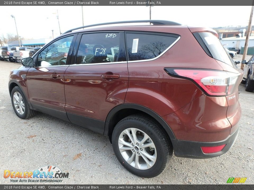 2018 Ford Escape SE 4WD Cinnamon Glaze / Charcoal Black Photo #5