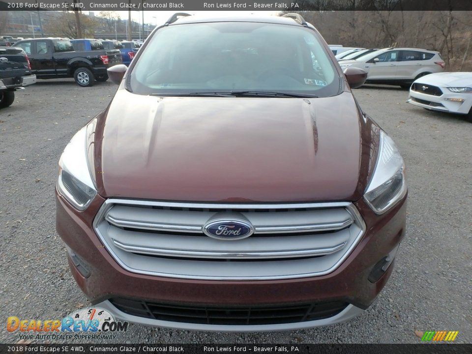 2018 Ford Escape SE 4WD Cinnamon Glaze / Charcoal Black Photo #8