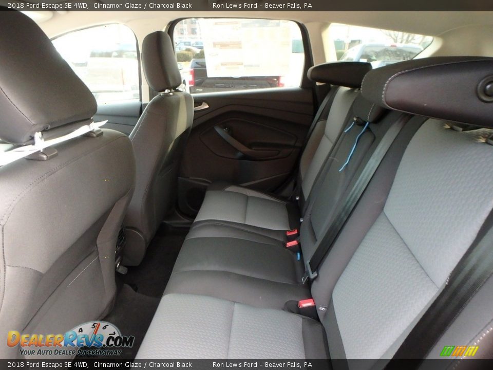 2018 Ford Escape SE 4WD Cinnamon Glaze / Charcoal Black Photo #12