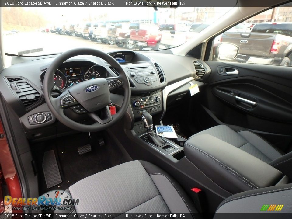 2018 Ford Escape SE 4WD Cinnamon Glaze / Charcoal Black Photo #13