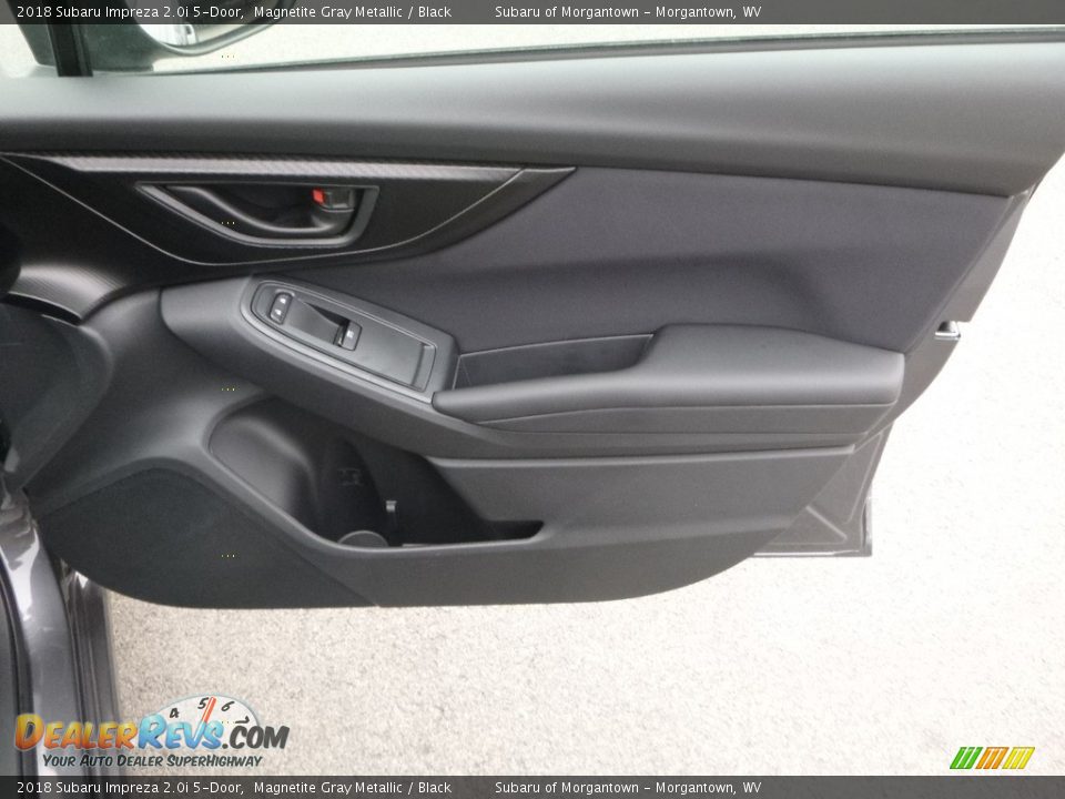 2018 Subaru Impreza 2.0i 5-Door Magnetite Gray Metallic / Black Photo #10