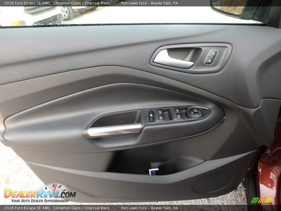 2018 Ford Escape SE 4WD Cinnamon Glaze / Charcoal Black Photo #14