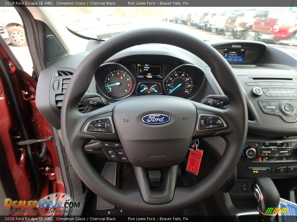 2018 Ford Escape SE 4WD Cinnamon Glaze / Charcoal Black Photo #16