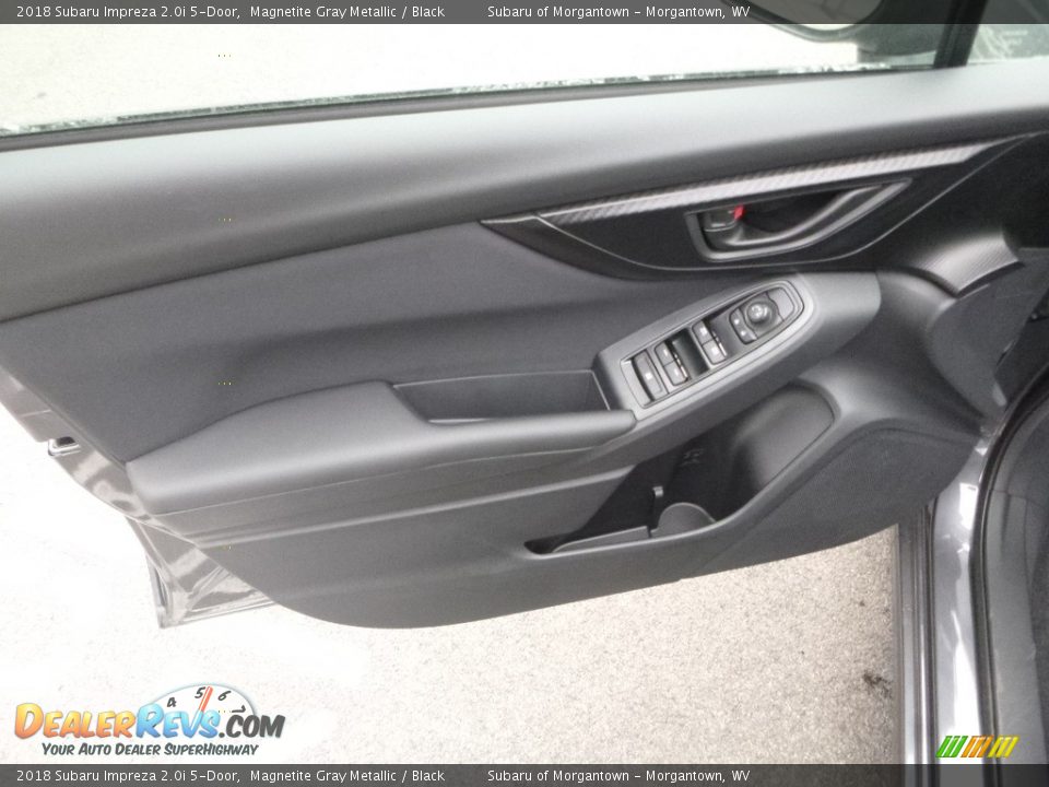 2018 Subaru Impreza 2.0i 5-Door Magnetite Gray Metallic / Black Photo #14