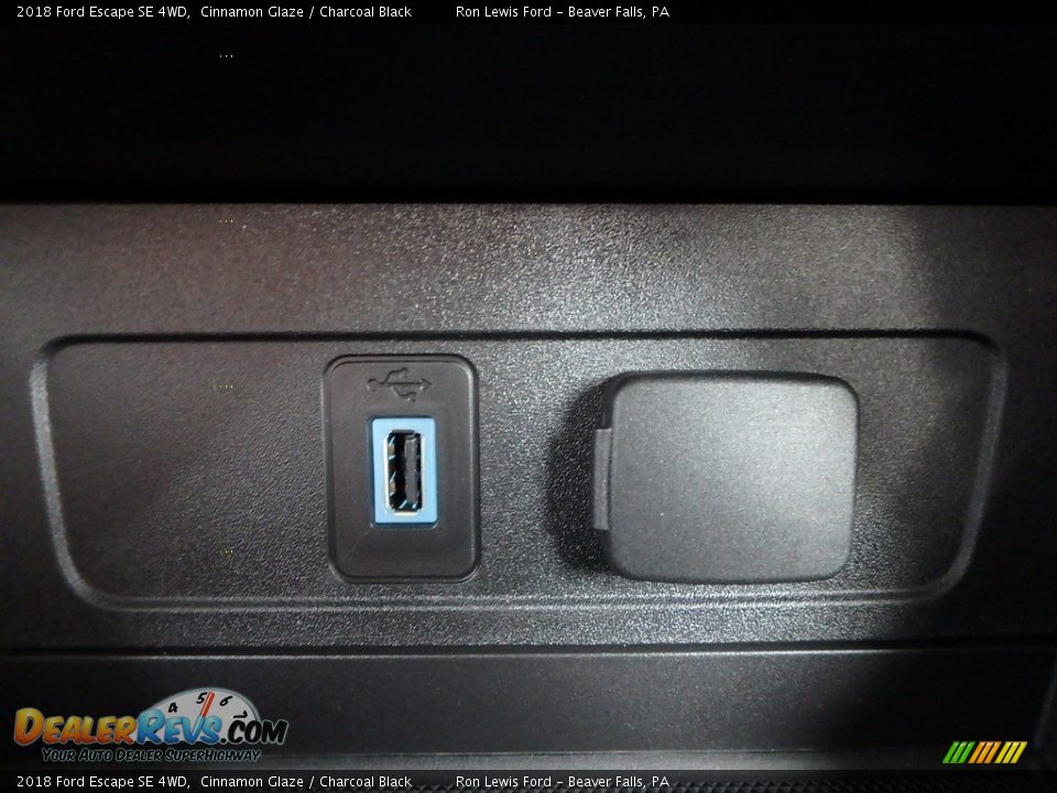 2018 Ford Escape SE 4WD Cinnamon Glaze / Charcoal Black Photo #18