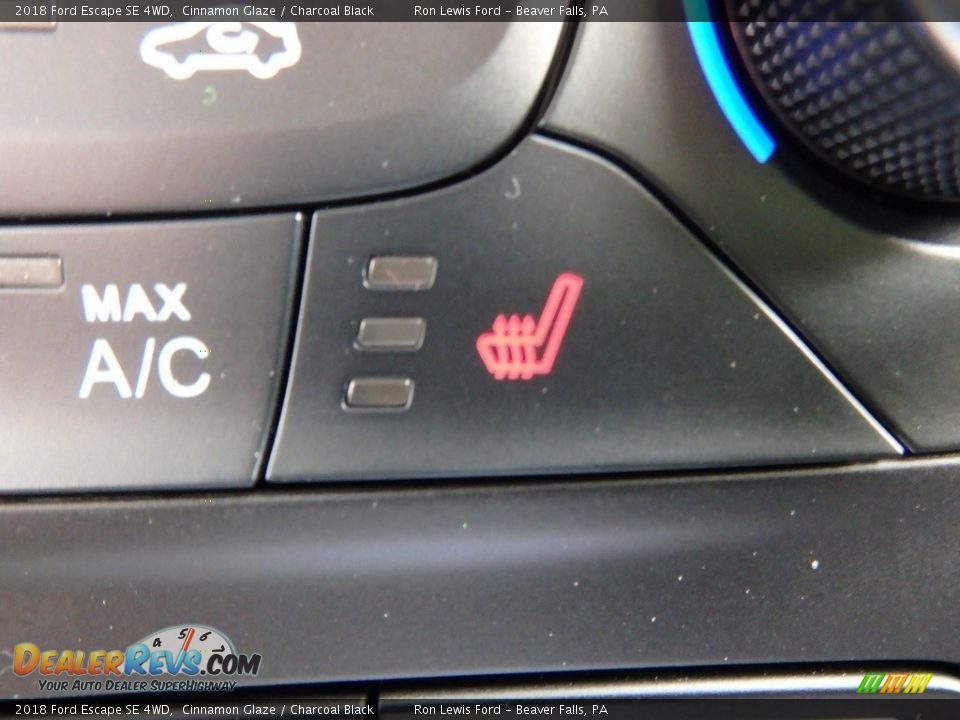2018 Ford Escape SE 4WD Cinnamon Glaze / Charcoal Black Photo #19