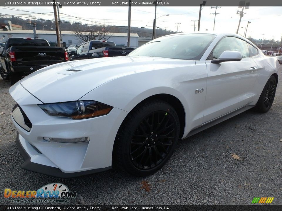Front 3/4 View of 2018 Ford Mustang GT Fastback Photo #6