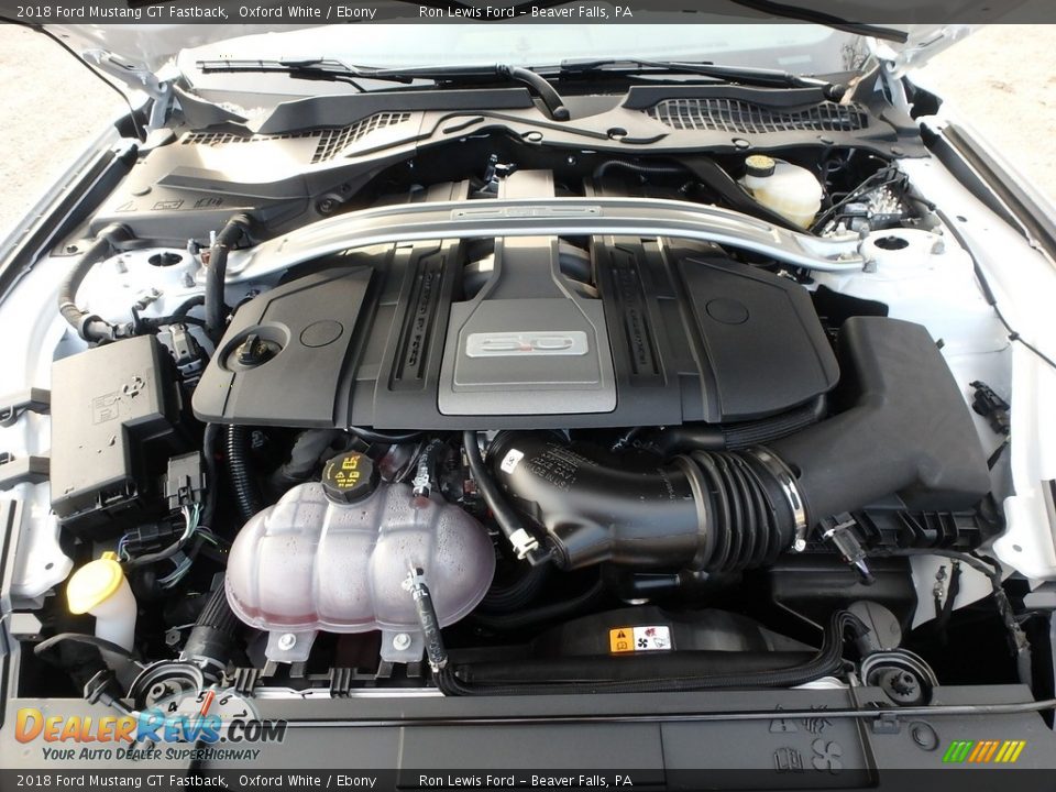 2018 Ford Mustang GT Fastback 5.0 Liter DOHC 32-Valve Ti-VCT V8 Engine Photo #8
